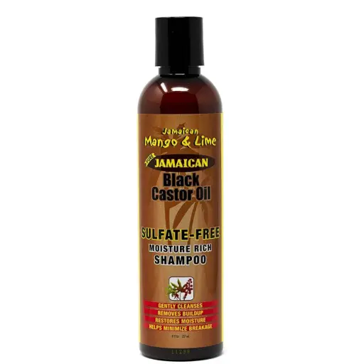 [M.10525] Jamaican Mango & Lime Black Castor Oil SF Shampoo 8oz