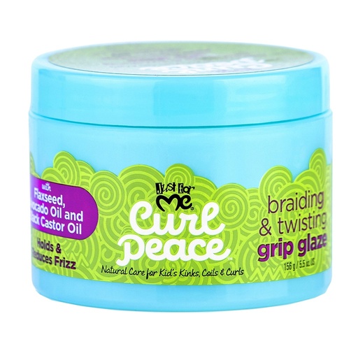 [M.16509.034] Just For Me Curl Peace Braiding Twisting Grip Glaze 5.5oz.