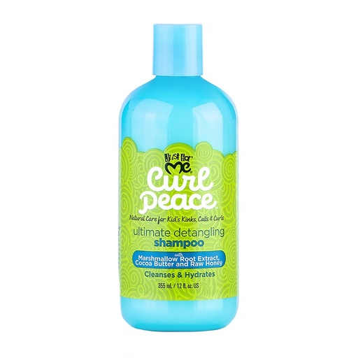 [M.16504] Just for Me Curl Peace Ultimate Detangling Shampoo 12oz.