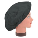 KALTWELLHAUBE MIT ELASTIKBINDE SCHWARZ