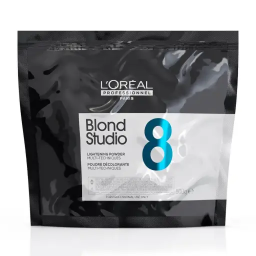 [M.16366] L'Oreal Professionnel Blond Studio Multi-Techniques 8 Blonding Powder 500g