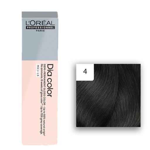 [M.17209] L'Oréal Professionnel DIA COLOR Haarfarbe 4 Mittelbraun 60ml