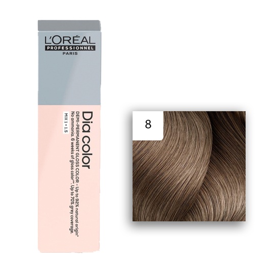 [M.17118] L'Oréal Professionnel DIA COLOR Haarfarbe 8 Hellblond 60ml