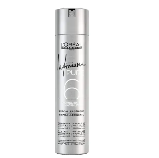 [M.16685] L'Oréal Professionnel Infinium Pure 6 Extra Strong Haarspray 500ml