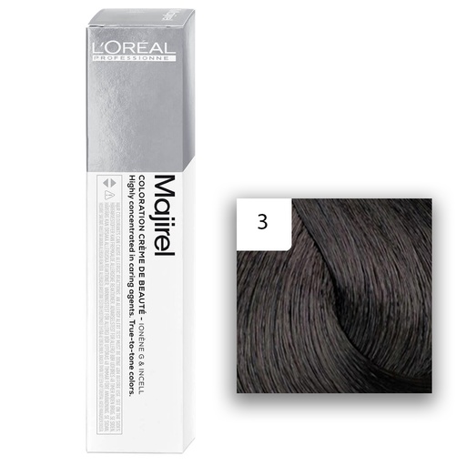 [M.10103] L'Oréal Professionnel MAJIREL 3 Dunkelbraun 60ml