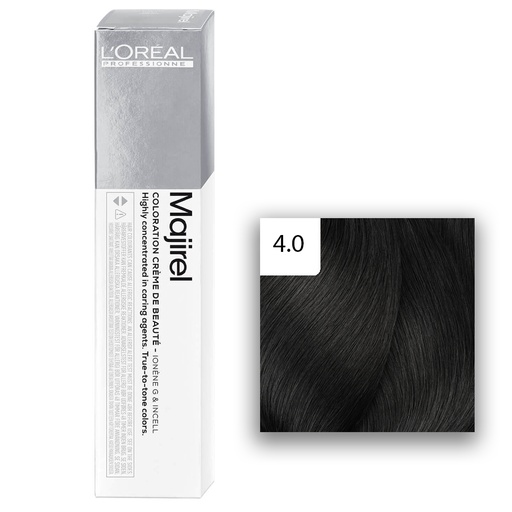 [M.10117] L'Oréal Professionnel MAJIREL 4,0 Mittelbraun Intensiv 60ml