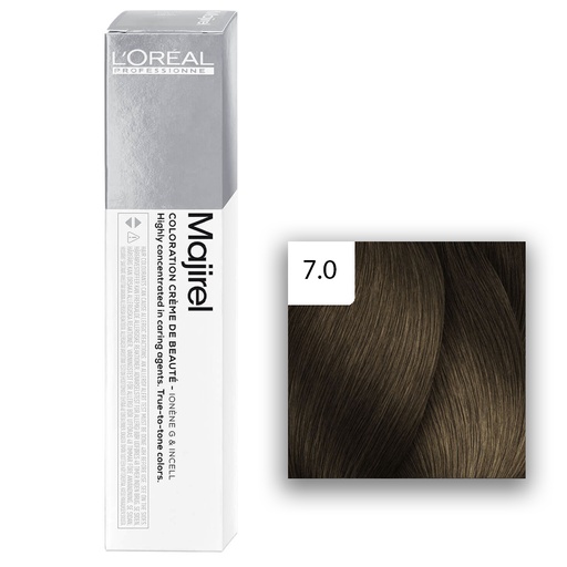[M.10147] L'Oréal Professionnel MAJIREL 7,0 Mittelblond Intensiv 60ml