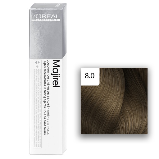 [M.10148] L'Oréal Professionnel MAJIREL 8,0 Hellblond Intensiv 60ml