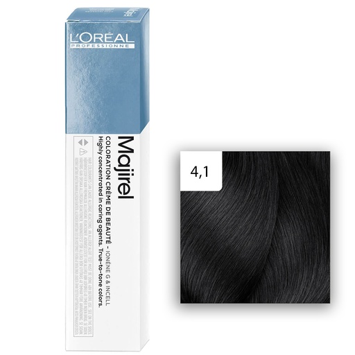 [M.16245] L'Oréal Professionnel MAJIREL Cool Cover 4,1 Mittelbraun Asch 60ml