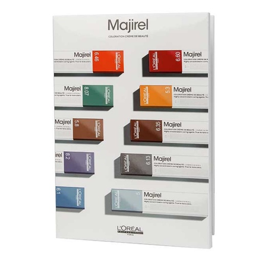[M.16449] L'Oréal Professionnel MAJIREL Farbkarte