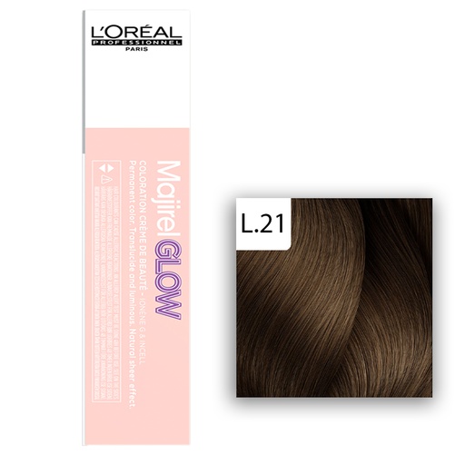 [M.16277] L'Oréal Professionnel MAJIREL Glow L.21 Frozen Rose 60ml