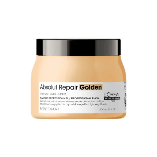 [M.16655] L'Oréal Professionnel Serie Expert Absolut Repair Leicht Gold Maske 500ml