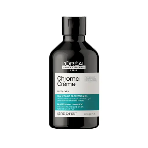 [M.16674] L'Oréal Professionnel Serie Expert Chroma Crème Green Dyes Shampoo 300ml