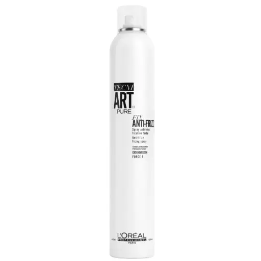 [M.16441] L'Oréal Professionnel Tecni .Art Fix Anti-Frizz Pure Force 4 Haarspray 400ml