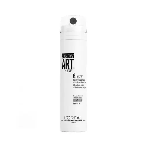 [M.17198] L'Oréal Professionnel Tecni .Art Pure Fix 6 Haarspray 6 Force 250ml