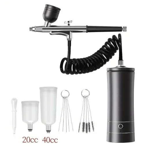 [M.16729] MAD Airbrush mit Kompressor