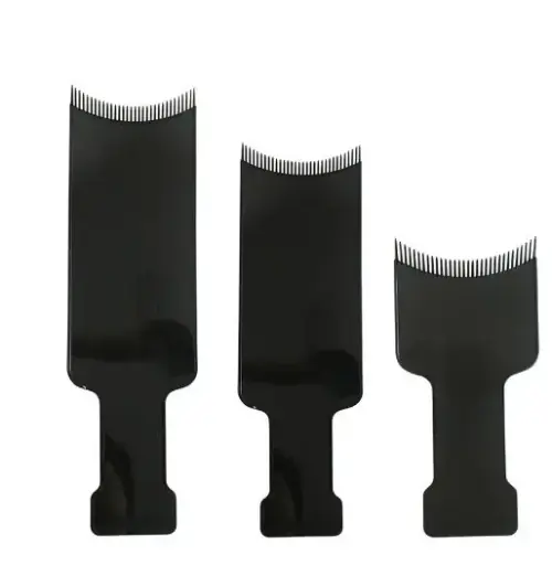 [M.16754] MAD Balayage Farbpalette Brett mit Griff & Zähne L