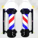 MAD Barber-Pole Schwarz -100X19X26cm