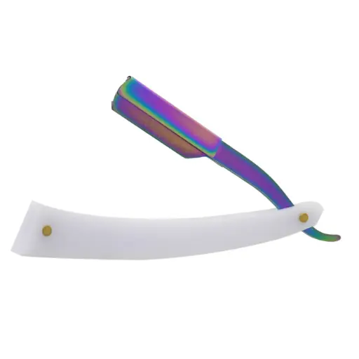 [M.16844] MAD Barbershop Rasiermesser-weiss&farbig