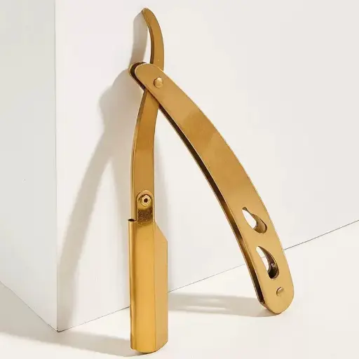 [M.16835] MAD Barbershop Rasiermesser-Gold