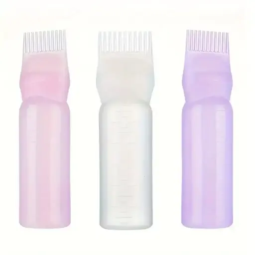 [M.16730] MAD Haarfärbeflasche mit Kamm 200ml