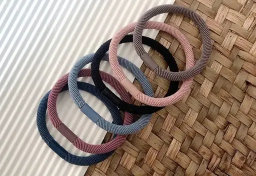 [M.16820] MAD Haargummi farbig band 50stk/Bag