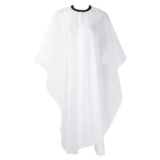[M.16874] MAD Haarumhang WAHL LOGO WEISS polyester pongee  