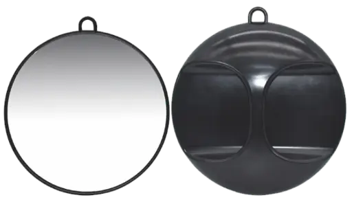 [M.16980] MAD Handspiegel-Schwarz