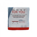 More For You Einwegbettlaken 80x220cm, 50Stk.