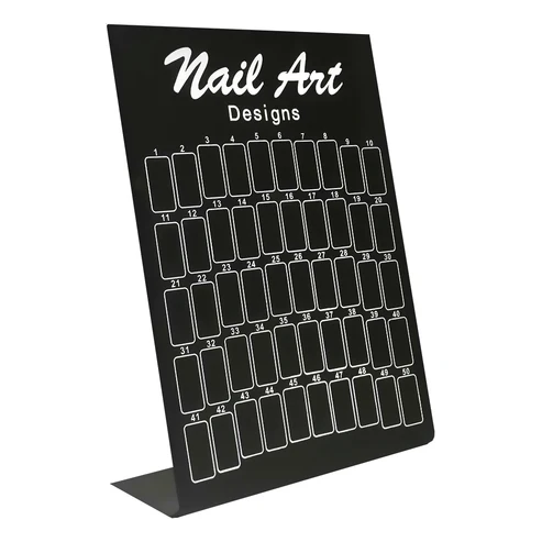 [M.15107.060] Nail Art Design- Deko Tafel Weiss&Schwarz
