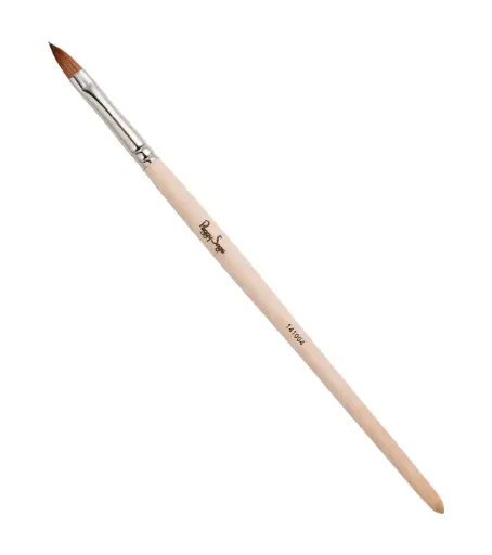 [M.17662] PEGGY SAGE  Acryl-Pinsel - Golden Oval