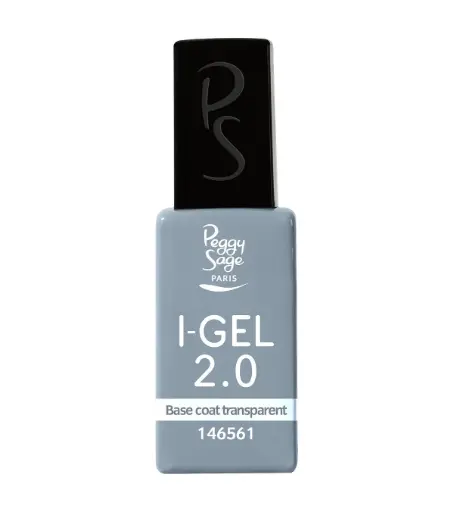 [M.17687] PEGGY SAGE  I-GEL 2.0 clear base coat 11ml