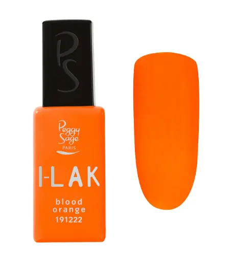 [M.17740] PEGGY SAGE Semi-permanenter I-LAK Nagellack  - blood orange 11ml