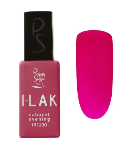 [M.17742] PEGGY SAGE Semi-permanenter I-LAK Nagellack  - cabaret evening 11ml