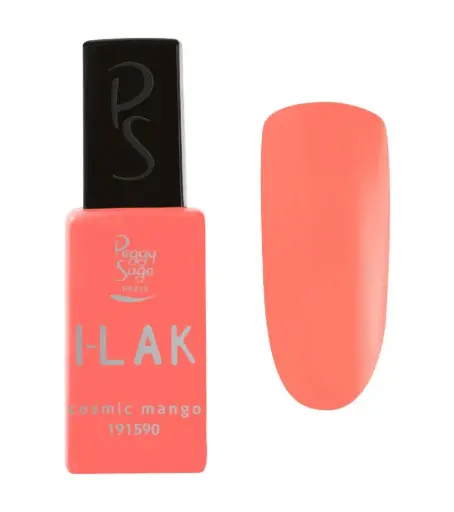 [M.17761] PEGGY SAGE Semi-permanenter I-LAK Nagellack  - cosmic mango 11ml