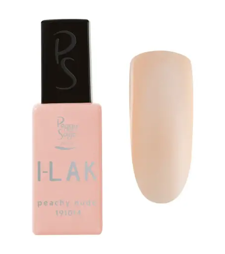 [M.17701] PEGGY SAGE Semi-permanenter I-LAK Nagellack  - peachy nude 11ml 
