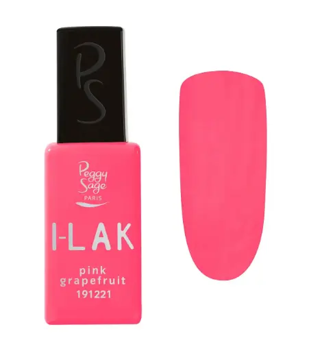 [M.17739] PEGGY SAGE Semi-permanenter I-LAK Nagellack  - pink grapefruit 11ml