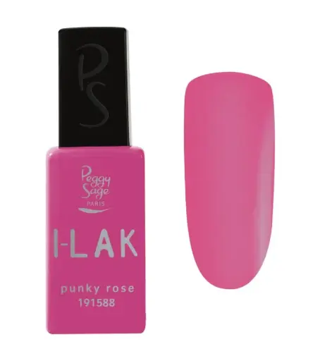 [M.17760] PEGGY SAGE Semi-permanenter I-LAK Nagellack  - punky rose 11ml