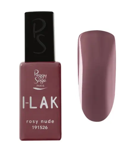 [M.17756] PEGGY SAGE Semi-permanenter I-LAK Nagellack  - rosy nude 11ml