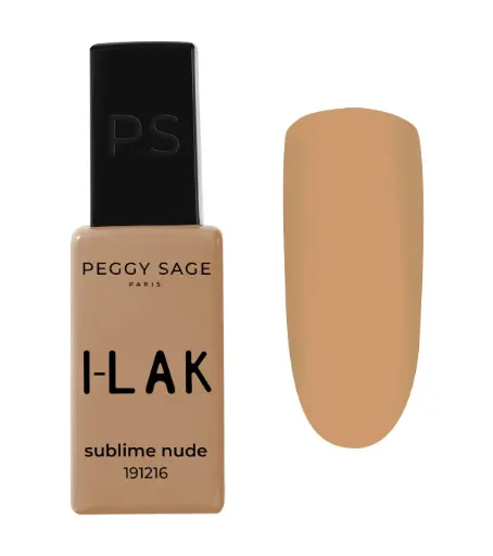 [M.17738] PEGGY SAGE Semi-permanenter I-LAK Nagellack  - sublime nude 11ml