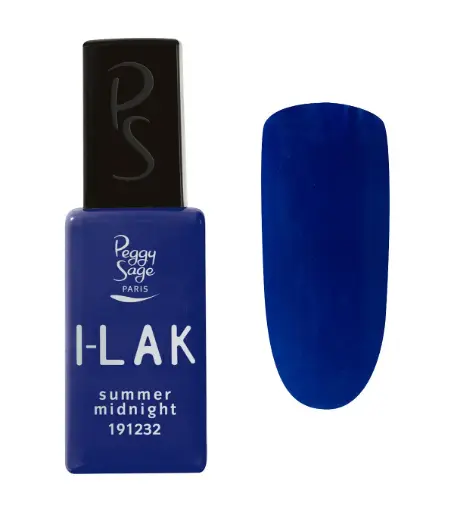 [M.17744] PEGGY SAGE Semi-permanenter I-LAK Nagellack  - summer midnight 11ml