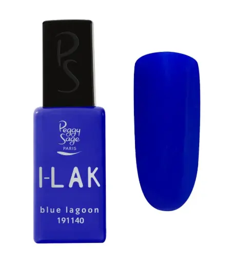 [M.17722] PEGGY SAGE Semi-permanenter I-LAK-Nagellack  - blue lagoon 11ml