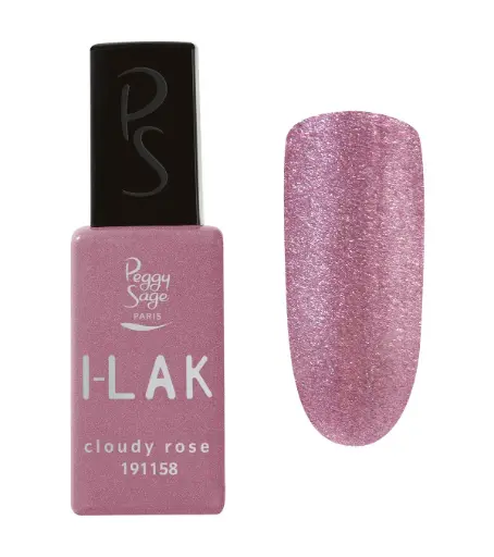 [M.17725] PEGGY SAGE Semi-permanenter I-LAK-Nagellack  - cloudy rose 11ml