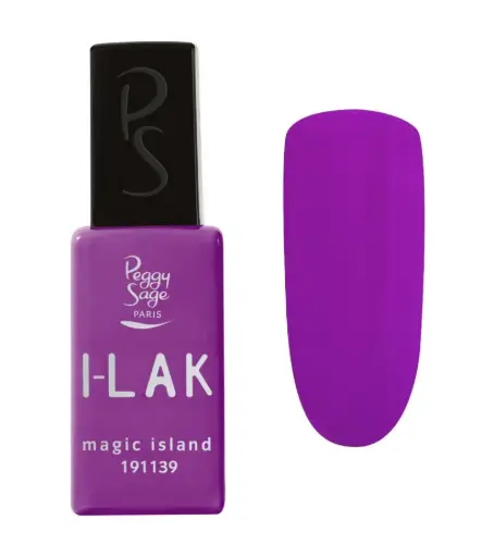 [M.17721] PEGGY SAGE Semi-permanenter I-LAK-Nagellack  - magic island 11ml