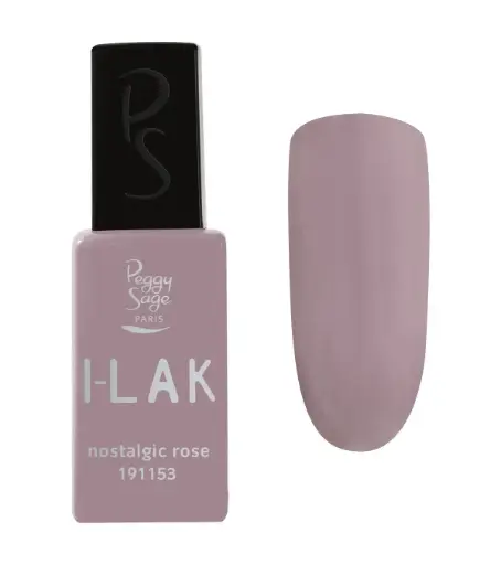 [M.17724] PEGGY SAGE Semi-permanenter I-LAK-Nagellack  - nostalgic rose 11ml