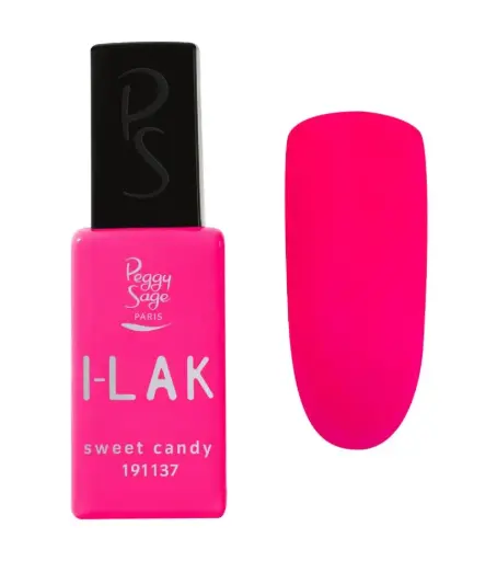 [M.17719] PEGGY SAGE Semi-permanenter I-LAK-Nagellack  - sweet candy 11ml