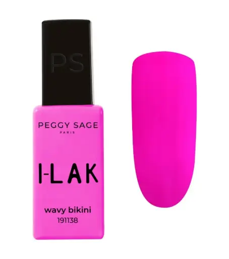 [M.17720] PEGGY SAGE Semi-permanenter I-LAK-Nagellack  - wavy bikini 11ml