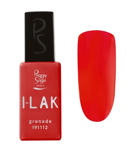 [M.17713] PEGGY SAGE Semi-permanenter I-LAK-Nagellack - grenade 11ml 