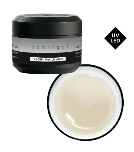 [M.17693] PEGGY SAGE UV&LED-Aufbaugel dickviskos - weiss 15g