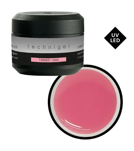 [M.17692] PEGGY SAGE UV&LED-Aufbaugel dickviskos transparent rosa 15g